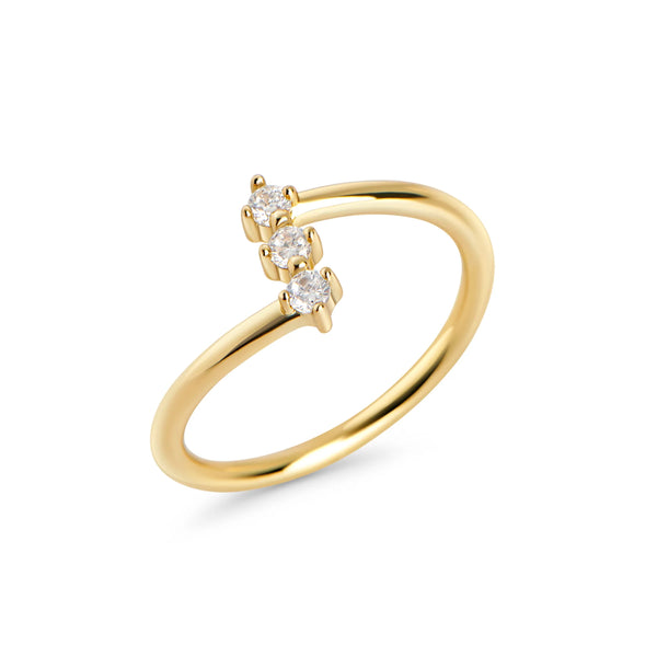 BAGUE MIA "MATHILDA" DORÉ