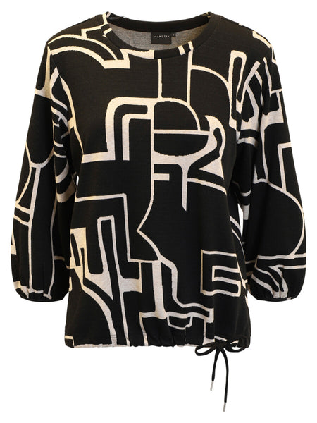 CHANDAIL BRANDTEX "ABSTRAIT" BLACK (40010)