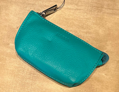 PORTE-MONNAIE NAPPA "ESTHER" TEAL