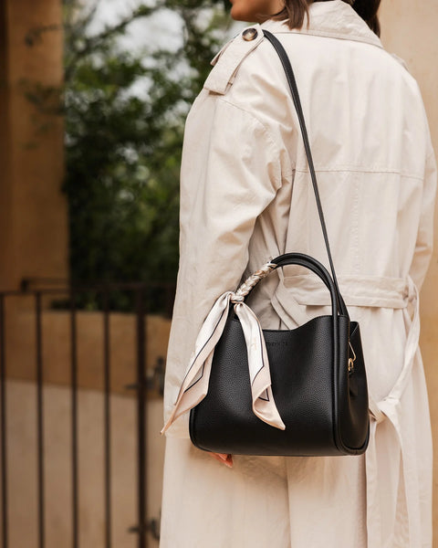 SAC À MAIN LOUENHIDE "STEFFIE" BLACK