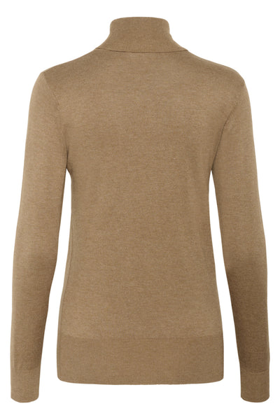 CHANDAIL KAFFE "ASTRID ROLL NECK" TOASTED COCONUT