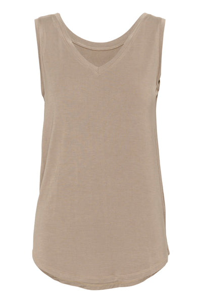 CAMISOLE CULTURE "POPPY" TIMBER WOLF