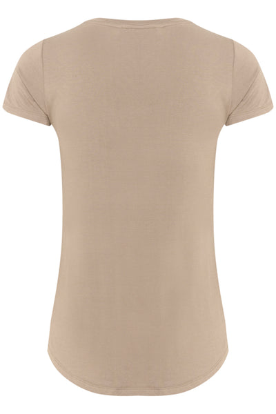 T-SHIRT CULTURE "POPPY" TIMBER WOLF