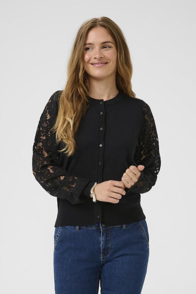 CARDIGAN CULTURE ''ANNEMARIE LACE'' BLACK