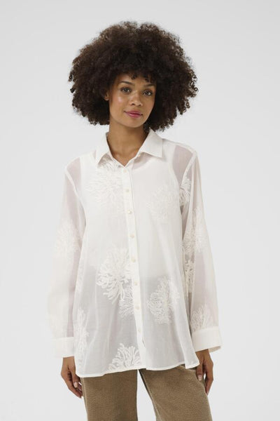 CHEMISE CULTURE "ANLIZEL" WHITECAP