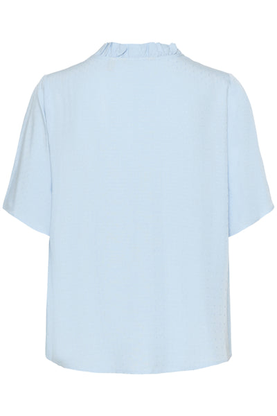 BLOUSE CULTURE "CODA" CASHMERE BLUE