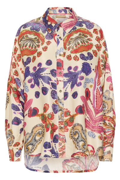 CHEMISE CULTURE "MANDY" BLUE/PINK
