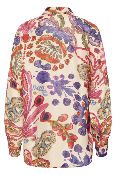 CHEMISE CULTURE "MANDY" BLUE/PINK
