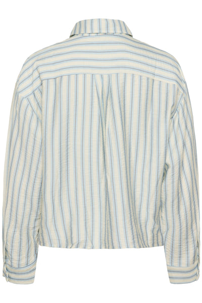 CHEMISE CULTURE "ANTOMINE" BLUE & WHITE STRIPE