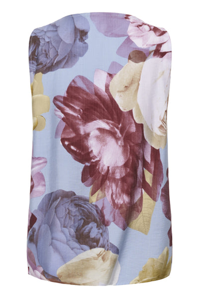 CAMISOLE CULTURE "MAGNA GREECE" BLUE & PINK & YELLOW