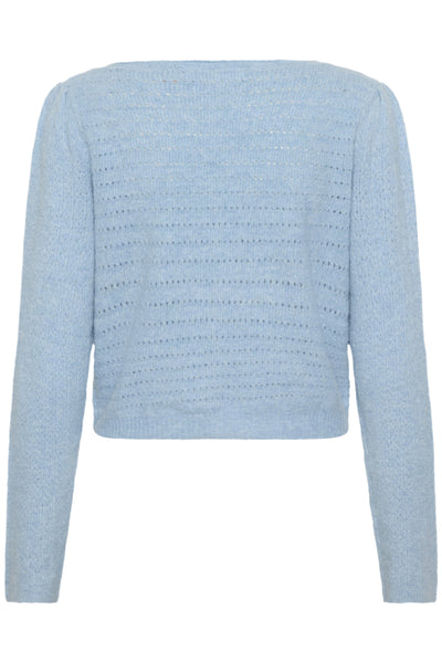 CARDIGAN CULTURE "JULIETTA" CASHMERE BLUE