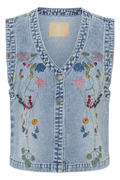 VESTE CULTURE "TIALA ANCIETA" LIGHT BLUE WASH
