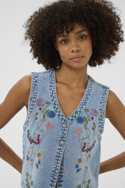 VESTE CULTURE "TIALA ANCIETA" LIGHT BLUE WASH