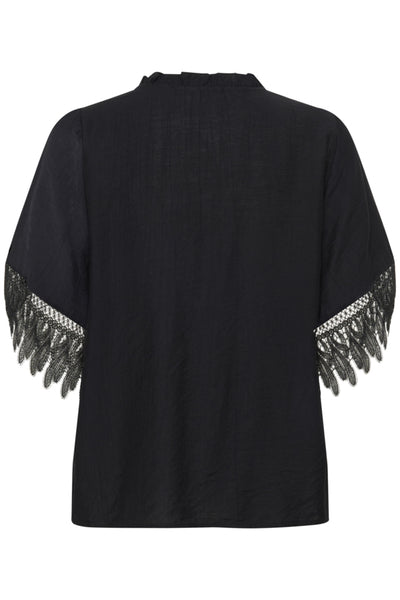 BLOUSE CULTURE "BRENNA" BLACK