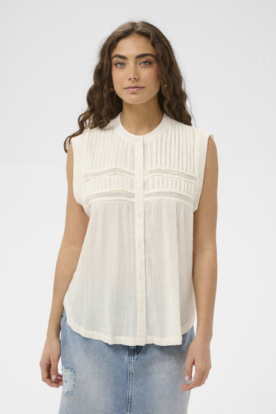 BLOUSE CULTURE "EYA" SPRING GARDENIA
