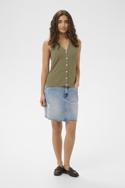 CAMISOLE CULTURE "SOPHI ANNEMETTE" DUSKY GREEN