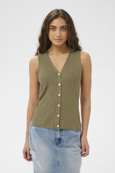 CAMISOLE CULTURE "SOPHI ANNEMETTE" DUSKY GREEN