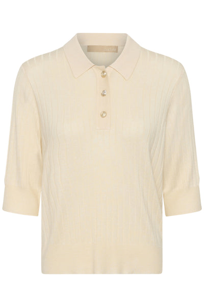 CHANDAIL CULTURE "SOPHI ANNEMETTE POLO" WHITECAP