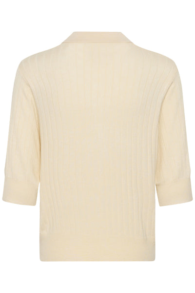 CHANDAIL CULTURE "SOPHI ANNEMETTE POLO" WHITECAP