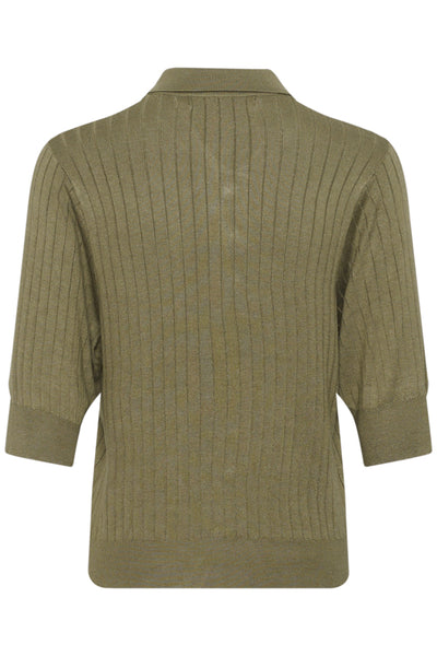 CHANDAIL CULTURE "SOPHI ANNEMETTE POLO" DUSKY GREEN