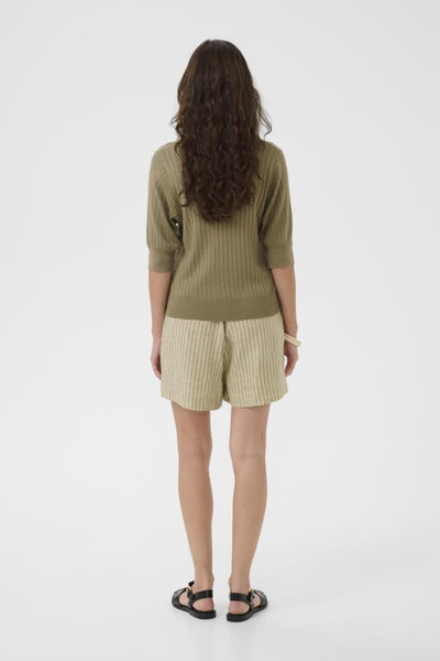 CHANDAIL CULTURE "SOPHI ANNEMETTE POLO" DUSKY GREEN