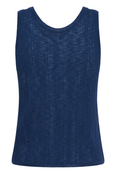 CAMISOLE CULTURE "AUGUSTINE" TRUE NAVY