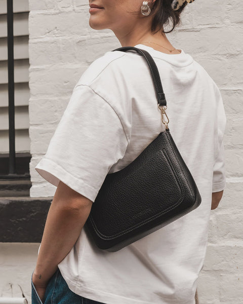 SAC À MAIN LOUENHIDE "LINDA" BLACK