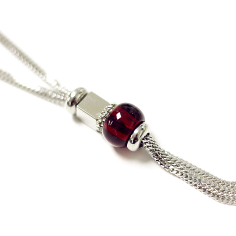 COLLIER LONG "LUXURY" ROUGE