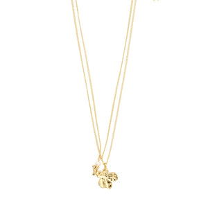 COLLIER PILGRIM 2 EN 1 "ZHURI" GOLD (652432001)