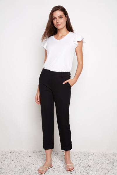 PANTALON UP! "PULL ON " BLACK (68861)