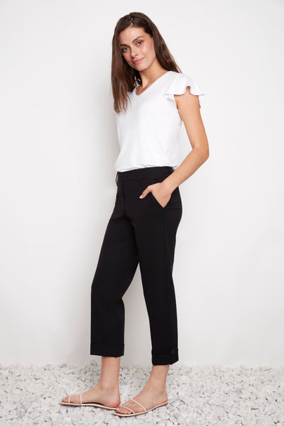PANTALON UP! "PULL ON " BLACK (68861)