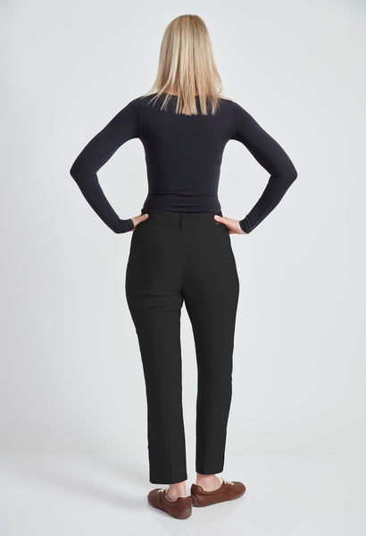 PANTALON UP! "BUTTONS" BLACK (69113)