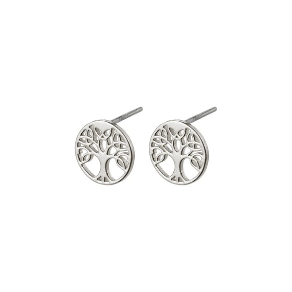 BOUCLES D'OREILLES PILGRIM "GEORGINA" SILVER (692016033)