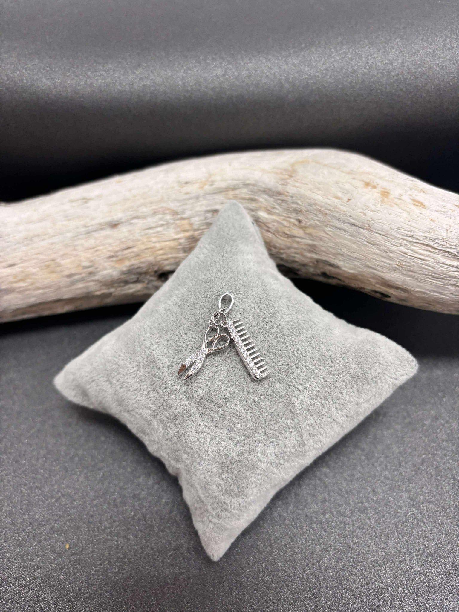 PENDENTIF ARGENT 925 "COIFFURE"