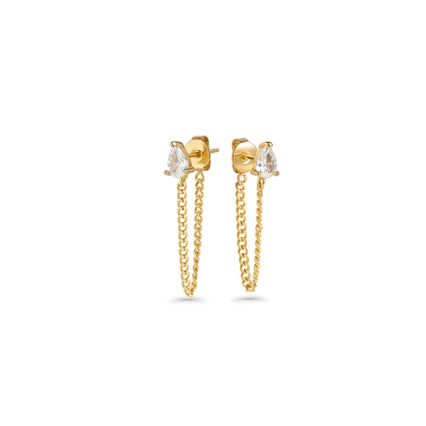 BOUCLES D'OREILLES MIA "COSETTE II" DORÉ