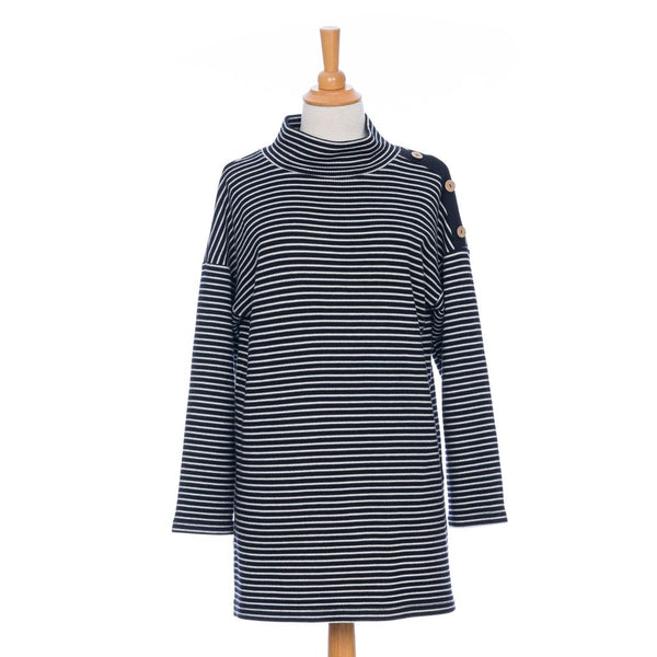 TUNIQUE RIEN NE SE PERD "ARALIE" RAYÉ NOIR & BLANC