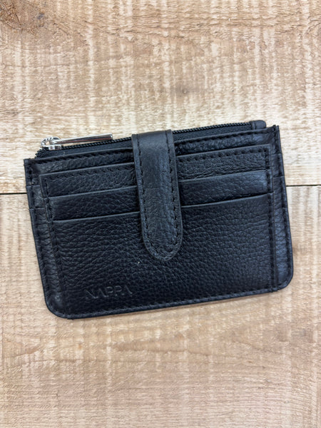 PORTE-MONNAIE NAPPA "IVY" NOIR