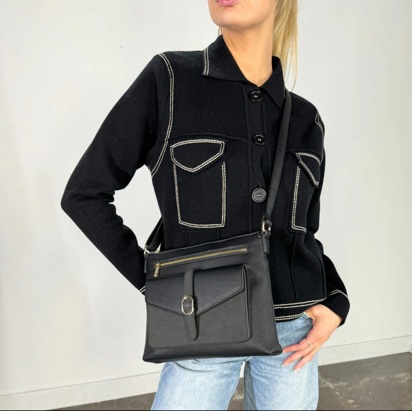 SAC À MAIN ESPE  "ALEXA CROSSBODY" BLACK