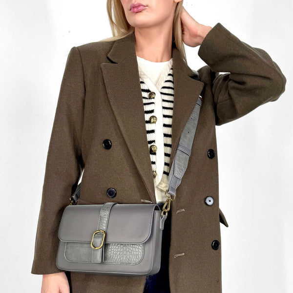 SAC À MAIN ESPE  "AVA CROSSBODY" GREY