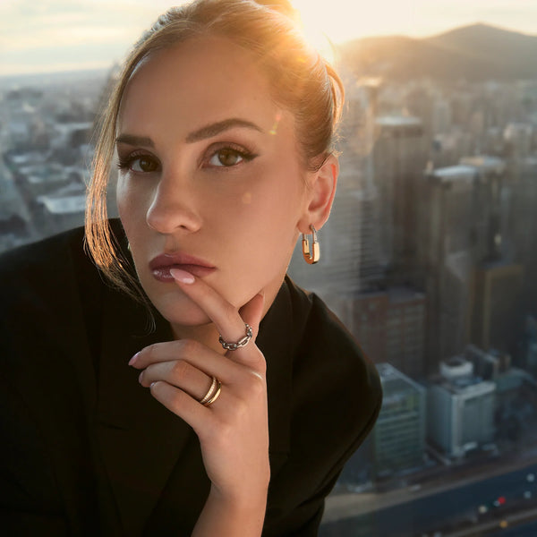 BAGUE MIA "TAYLOR" DORÉ