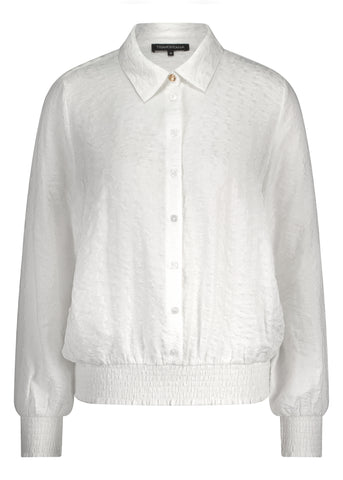 BLOUSE TRAMONTANA "SMOCKED" OFFWHITE (C1917401)