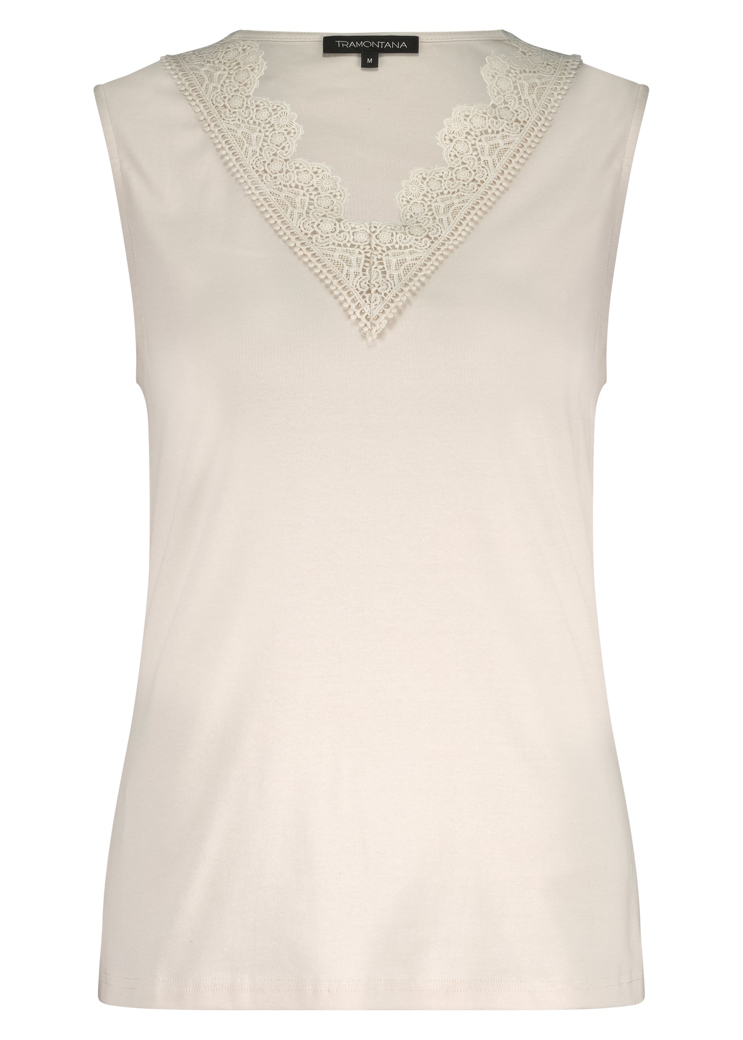 CAMISOLE TRAMONTANA "LACE" STONE (C3317403)