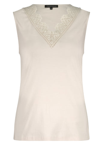 CAMISOLE TRAMONTANA "LACE" STONE (C3317403)