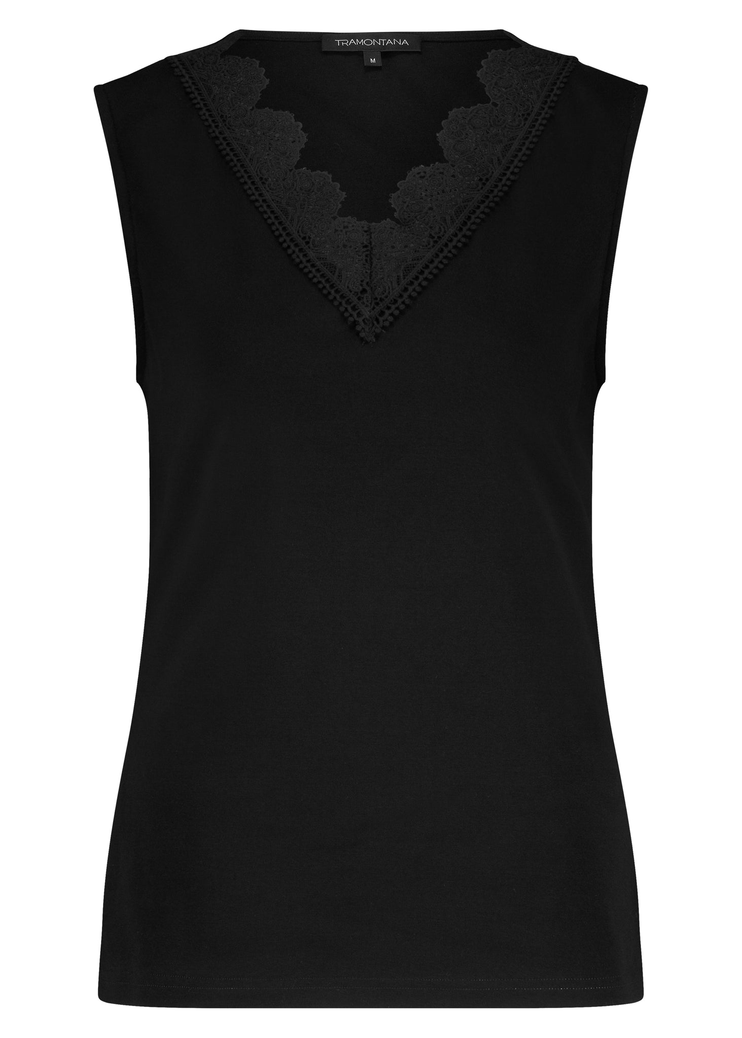 CAMISOLE TRAMONTANA "LACE" BLACK (C3317403)