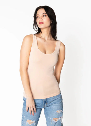 CAMISOLE COURTE C'EST MOI "BAMBOO" FRAPPE