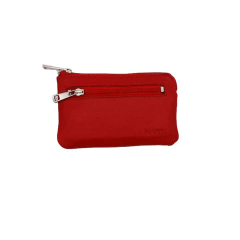 PORTE-MONNAIE NAPPA "BRENDA" ROUGE