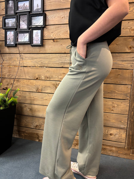 PANTALON B.YOUNG "PUSTI WIDE" VETIVER