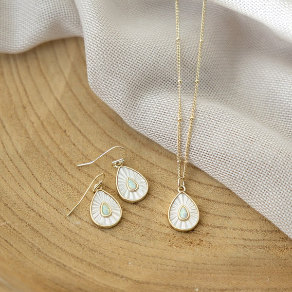 COLLIER GLEE "DEWDROP" GOLD
