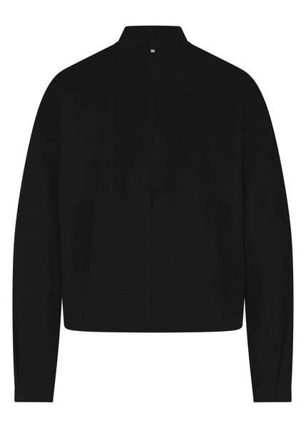 JACKET BOMBER TRAMONTANA "TEXTURE & CONFORT" BLACK (E0119801)