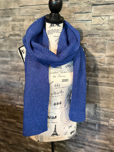 FOULARD FRAAS "TRICOT" ROYAL BLUE (647000)